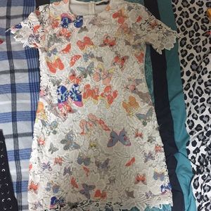Size 8 flower lace dress